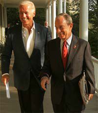 Are Biden and Bloomberg walking and talking?